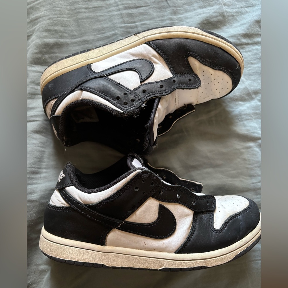 Black and white Nike